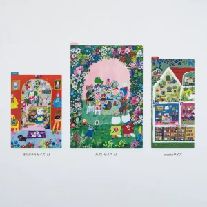 Yumi Kitagishi Hobonichi Pencil Board (In the Room / In the Garden / Animal Condo) For A6 Size / A5 Size / Weeks